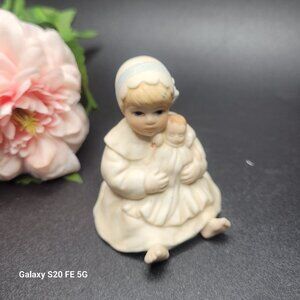 Vintage “Baby Sharice” Porcelain Figurine By Jan Hagara #S11360 1990